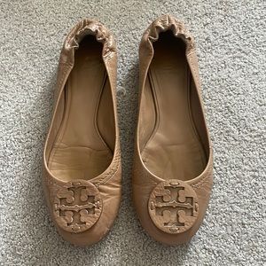 Well-loved Tory Burch Miller flats